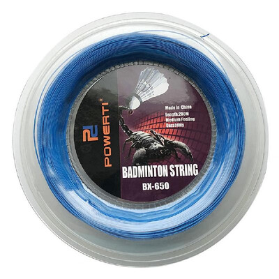 

600FT 072mm Badminton Racket String Badminton Training Racket String Resilient Replacement Badminton String