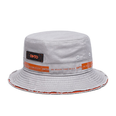 

OMTO fisherman hat 2019 new original design tide brand Korean version of the sunhat hat hip hop wild street basin cap men&women couples hipster hat gray code