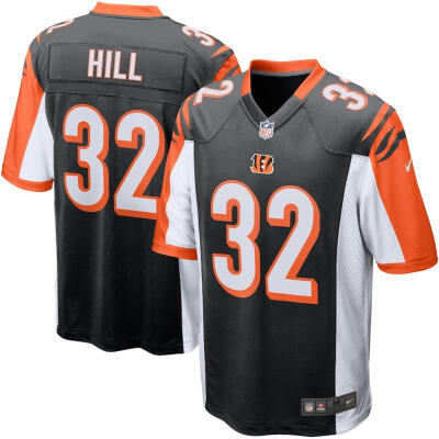 

Mens Football Jersey Cincinnati Bengals Jeremy Hill Black Game Jersey