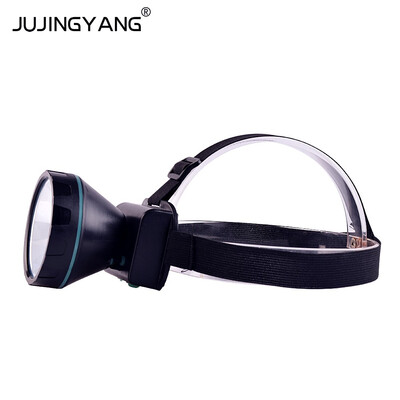 

JUJINGYANG glare super bright long-range lithium battery miners head wearing small night fishing waterproof LED headlights