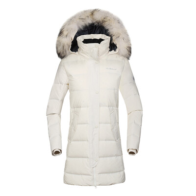 

NORTHLAND down jacket 2018 autumn&winter Ruiyi womens one-piece woven down jacket bright white female models 17092A L code