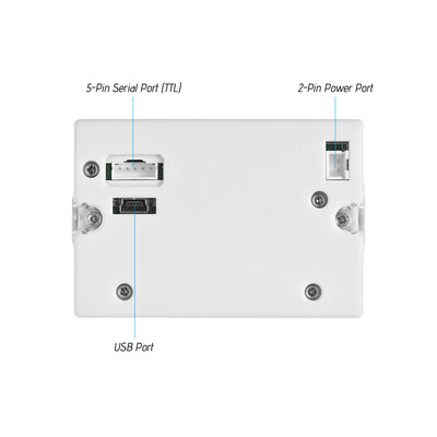 

GOOJPRT QR204 58mm Mini Embedded Receipt Thermal Printer TTL USB Interface High Speed Printing 50-85mms