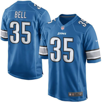 

Youth Football Jersey Detroit Lions Jarrad Davis Blue Game Jersey