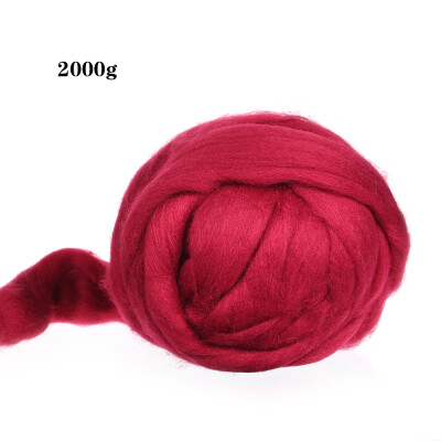

Hand Arm Knitting Blanket Thick DIY Chunky Yarn Roving Knitted Blanket Bulky Yarn Winter Warm