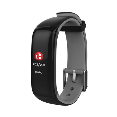 

P1 Screen Pedometer Watch Blood Pressure Heart Rate Monitor Fitness Bracelet Smart Band for IOS Android OS
