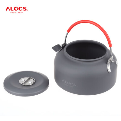 

ALOCS CW-K02 Ultra Lightweight Cookware Outdoor Camping Kettle 08L Tea Coffee Pot for Camping Fishing Backpacking