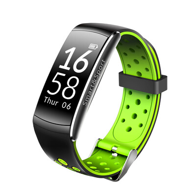 

Q8 IP67 Waterproof Dust-proof Heart-rate Smart BT Sport Wristband Calls Notification Activity Tracking Sleep Monitor for iPhone 7