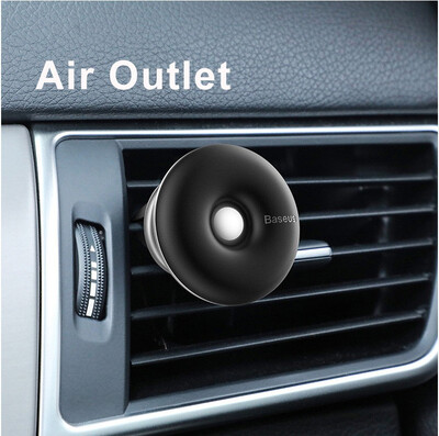 

Baseus Car Holder for Mobile Phone 360 Degree Air Vent Car Mount Holder Stand for iPhone X 7 Samsung Magnetic Phone Holder