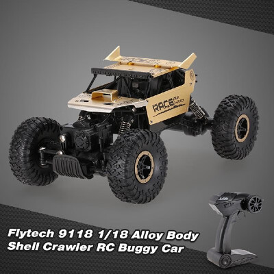 

Flytec 9118 118 24G 4WD Alloy Body Shell Crawler RC Buggy Car