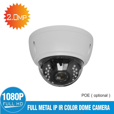 

2MP IP HD Camera 28-12mm Vari Focus Lens IR-CUT 24EA IR LED - Infrared Distance 30M Support POE optional