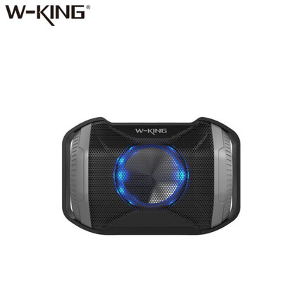 

2018 W-king New Arrival Outdoor IPX5 Waterproof Bluetooth Wireless Speaker S8 with LED light for Bike&Bicycle