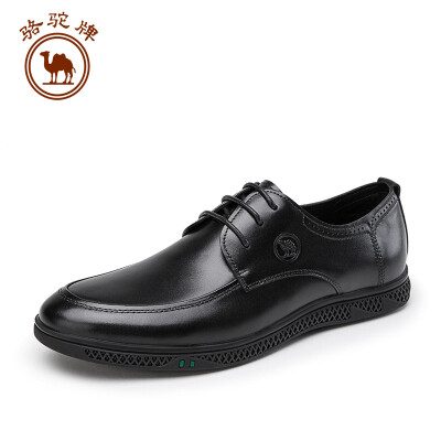 

Camel brand business casual shoes soft bottom low to help British belt W912043420 black 42260 yards