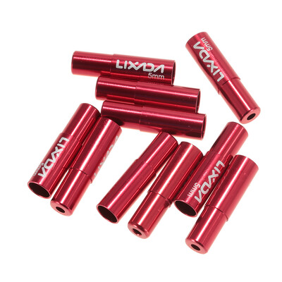 

Lixada 10pcs 4mm5mm Cycling Bike Derailleur Shift Brake Wire Cable End Cap Shifter Cable Housing Ferrules Tube Tops Replacement S