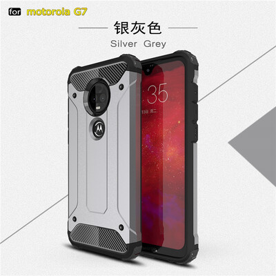

Goowiiz Phone Case For Motorola Moto E6G7 King Kong Armor Fashion Bumper PC TPU Prevent falling