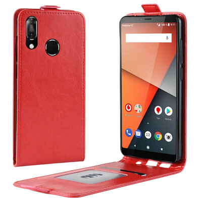 

for Vodafone Smart X9 WIERSS Flip Leather Case for Vodafone Smart X9 Retro Wallet Case Leather Cover Cases Fundas Capa Coque