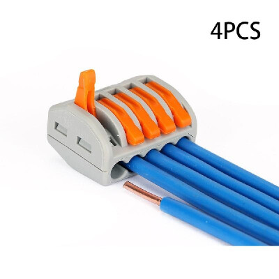 

Flame Retardant Cable Connector Set Universal Fast Electric Wire Connectors Kit Quick Install Terminals