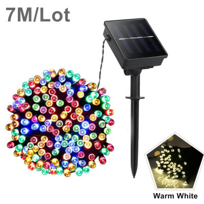 

Solar Power LED String Outdoor Waterproof RGB Fairy Solar Night light Sensor Garden Patio Lawn Yard Christmas Decoration lamp