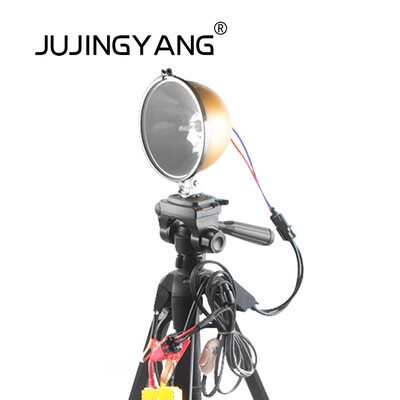 

JUJINGYANG Super bright headlights charging long-range hunting lights 35W-100W