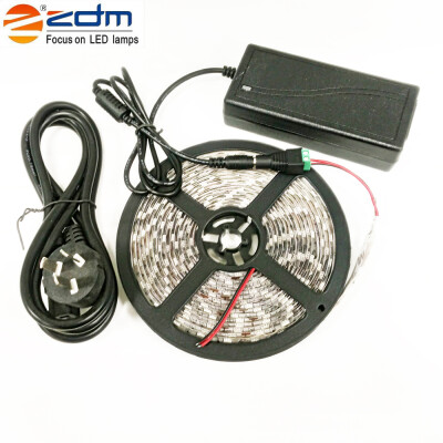 

ZDM 5M Waterproof 72W 300PCS 5050 5 Red&1 Blue Group LED Plant Light Strip 12V6A EU AU