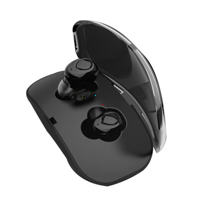 

X-18 TWS True Wireless Headphones Bluetooth 42EDR In-ear Stereo Music Headsets Invisible Earphone Hands-free w Microphone Charg