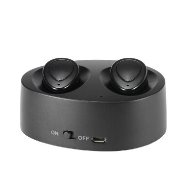 

K2 True Wireless Bluetooth Headphone In-ear Stereo Bluetooth 41 Sport Headset Music Hands-free w Mic 450 mAh Emergency Power Ban