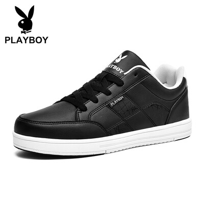 

Playboy PLAYBOY fashion sports running casual shoes mens low-top tie wild DS87287 black 41