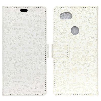 

MOONCASE Google Pixel 3 Little Witch Leather Case - White