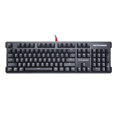 

COOLSNAKE XG3230 Optical Axis Mechanical Keyboard Gaming Keyboard Wired USB Customized LED Monochromatic Backlit 104 Keys For Game