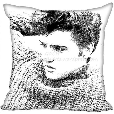 

Elvis Hot Sale Pillow Case High Quality New Years Pillowcase Decorative Pillow Cover For Wedding Decorative Christmas