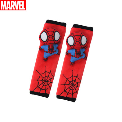 

Marvel Car Seat Covers Shoulder Covers One Pair Interior Decoration Genuine Marvel Q Version Spiderman