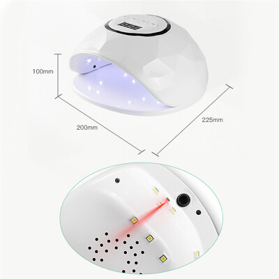 

72W Big UV LED Nail Lamp ManicurePedicure Nail Dryer for Curing Nail Gel Nail Salon Tool