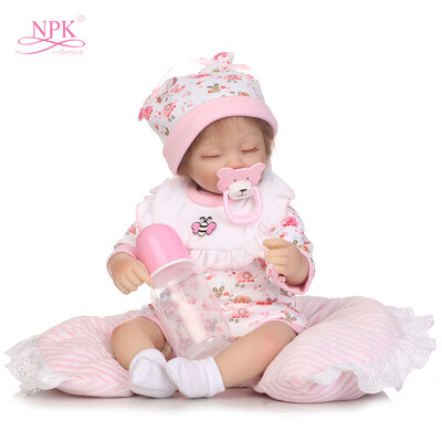 

16in Reborn Baby Rebirth Doll Kids Gift Cloth Material Body