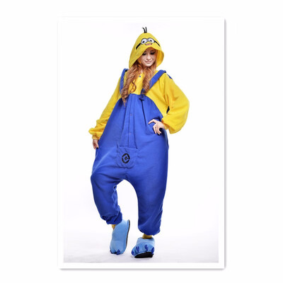 

Unisex pajamas suit cartoon pajamas mens&womens pajamas flannel animal pajamas