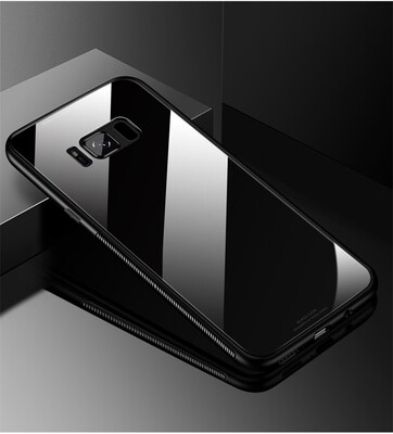 

Goowiiz Phone Case For Samsung Galaxy S8S8 PlusNote 8J4J6J400J600 Luxury Fashion Tempered Glass Slim Cover Soft edge