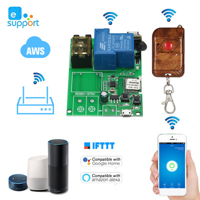 

Sonoff USB DC5V 30A Wifi Switch Wireless Relay Module Smart Home Automation Modules Phone APP Remote Control Timer Switch Compatib