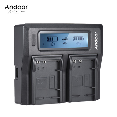 

Andoer NP-FZ100 Dual Channel LCD Camera Battery Charger for Sony A7III A9 A7RIII A7SIII