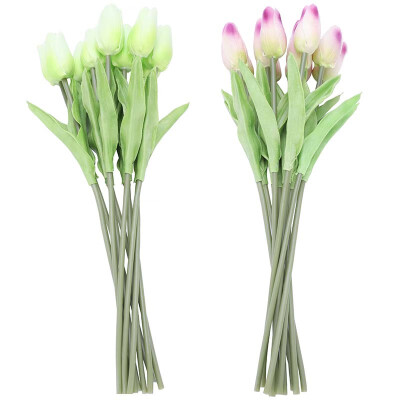 

UpperX 50 pcs 3cm artificial silk roses heads wedding flower decoration red