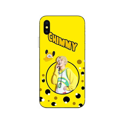 

BTS Bangtan Boys cartoon BT21 Soft Silicone Painting Case For Apple iPhone 6 6s 7 8 Plus X XR XS Max Soft TPU Printed Cover