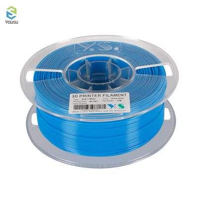 

YouSu 3D PLA Filament 175MM High Tenacity Glow in the Dark Filaments Printing Consmables for 3D Printers 1KG Spool Glow Green
