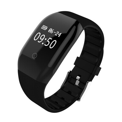 

IP67 Waterproof Smart 608 HR Fitness Tracker Alarm Clock Vibration Smart Wristband Bluetooth Bracelet for Men Women Unisex