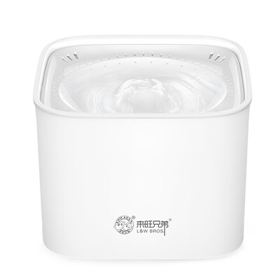 

Laiwang brothers pet water dispenser cat dog drinking fountain automatic circulation oxygen flow basin drinking water drinker with 4 filter without stamen