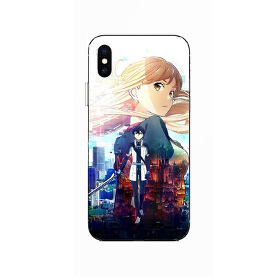 

Sword Art Online SAO Anime Manga Soft Silicone Painting Case For Apple iPhone 6 6s 7 8 Plus X XR XS Max Soft TPU Printed Cover