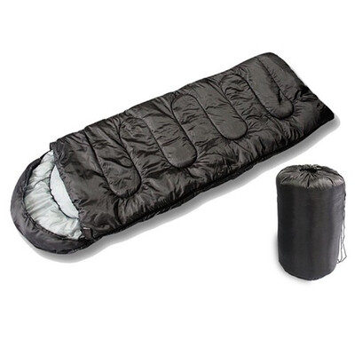 

190T polyester cloth Winter Warm Cotton Envelope Sleeping Bag Thermal Adult Winter Sleeping Bag Outdoor Travel Waterproof Sleeping