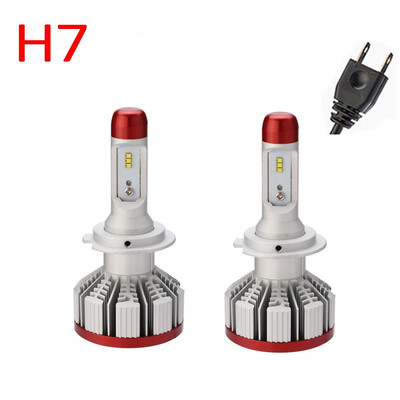 

1Pair 12V 64W Car Headlight Bulb ZES H4 LED Spotlight Head Light H11 H1 9005 9006 Super Bright H7 led Car Headlight Car Fog Lamp