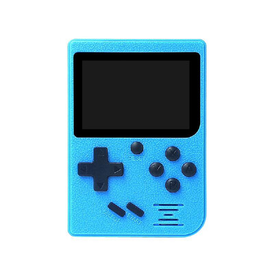 

Mini Portable 24in LCD 8 bit Handheld Game Player Video Console Built-in 129 Retro Games Blue