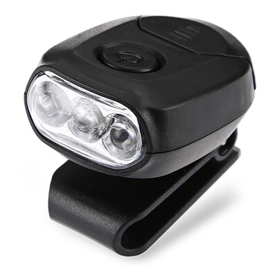 

Mini 1W 50LM 3 LEDs Hat Light Clip Lamp