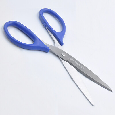

Sanmu SUNWOOD 160mm Xuan arc blade series office small scissors blue 91128