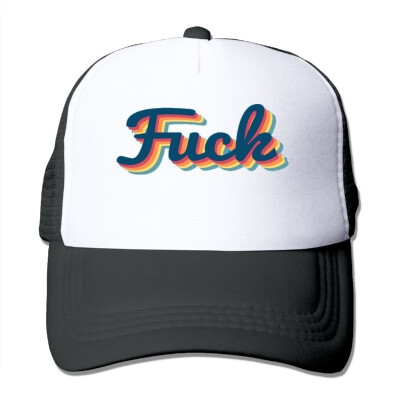 

Mens Womens Fxck Slang Cool Trucker Hat Trucker Cap for Men Women