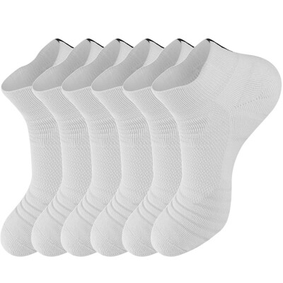 

LifeWheel Mens Athletic Sports Running Breathable Cotton Basketball Socks