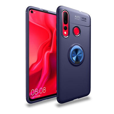 

Goowiiz Phone Case For Huawei Nova 4P Smart 2019Honor 10 LiteHonor 8A Luxury Metal Ring Magnetic Bracket TPU Shockproof Cooling